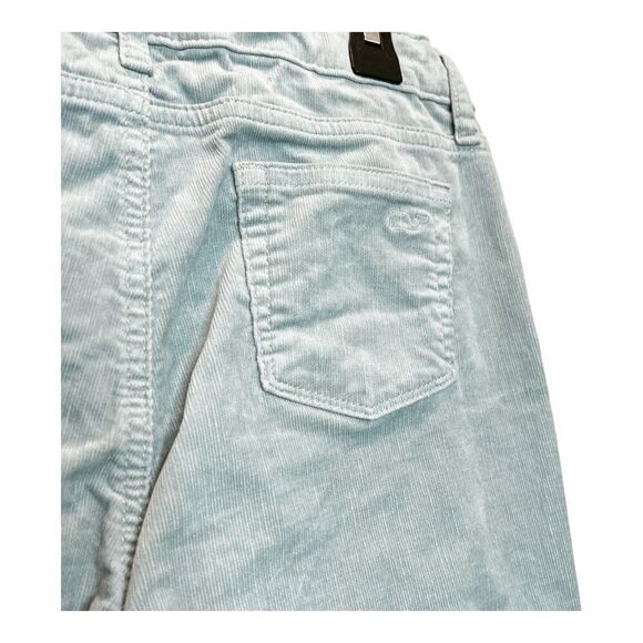 NEW! Vineyard Vines Girls Light Blue / Slate Ribbed Corduroy Flare Pants Size 12 - Picture 5 of 6
